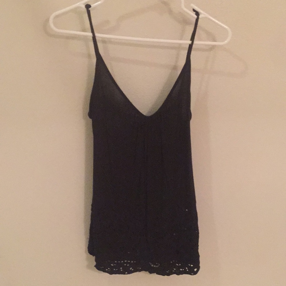 Eyelet bottom blank tank- Macy's